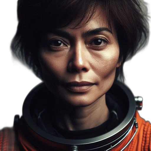 face, robot, staff, concept art transparent PNG cut-out