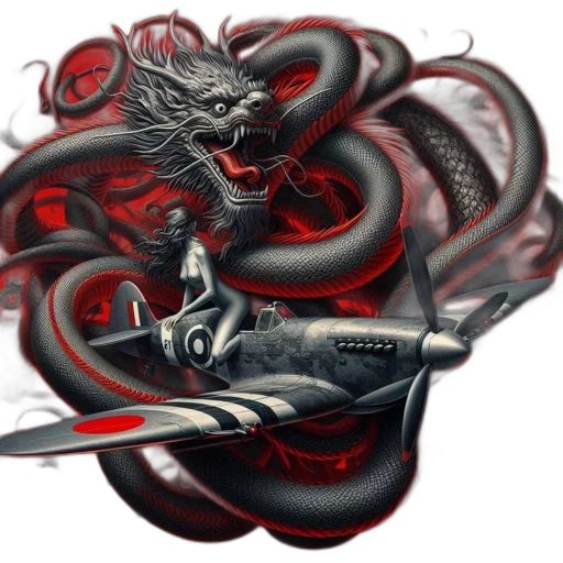 dragon, sword, weapon, staff transparent PNG cut-out