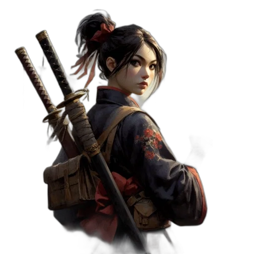 staff, weapon, face, fantasy art transparent PNG cut-out