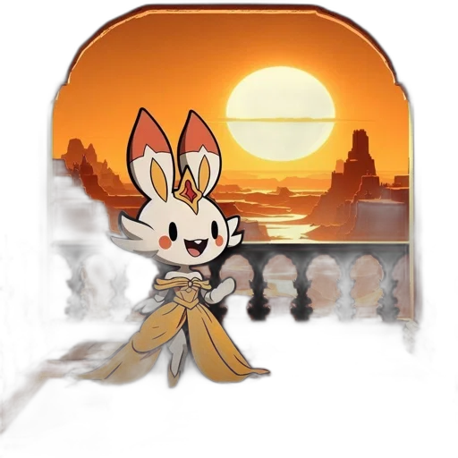 staff, weapon, mask, concept art transparent PNG cut-out