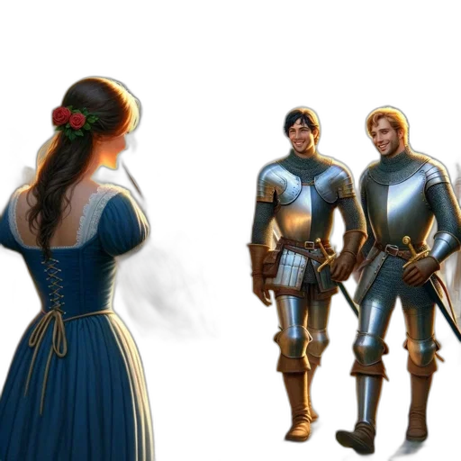 dress, sword, concept art, fantasy art transparent PNG cut-out