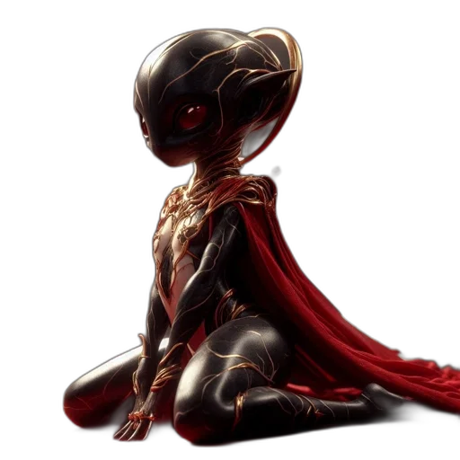 dress, robot, creature, mask transparent PNG cut-out