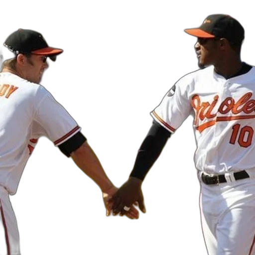 two, baltimore, orioles, baseball transparent PNG cut-out