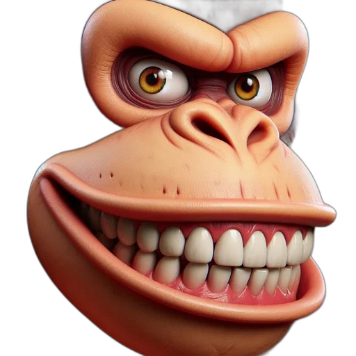 face, creature, mask, animal transparent PNG cut-out