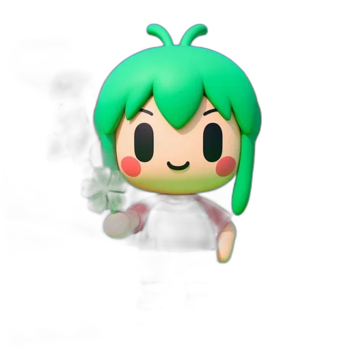 creature, staff, weapon, mask transparent PNG cut-out
