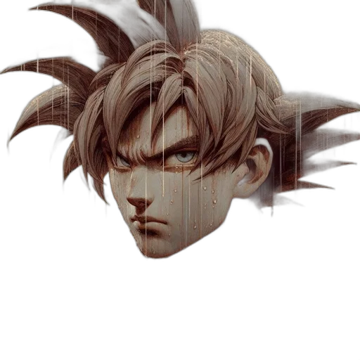 mask, face, hair, creature transparent PNG cut-out