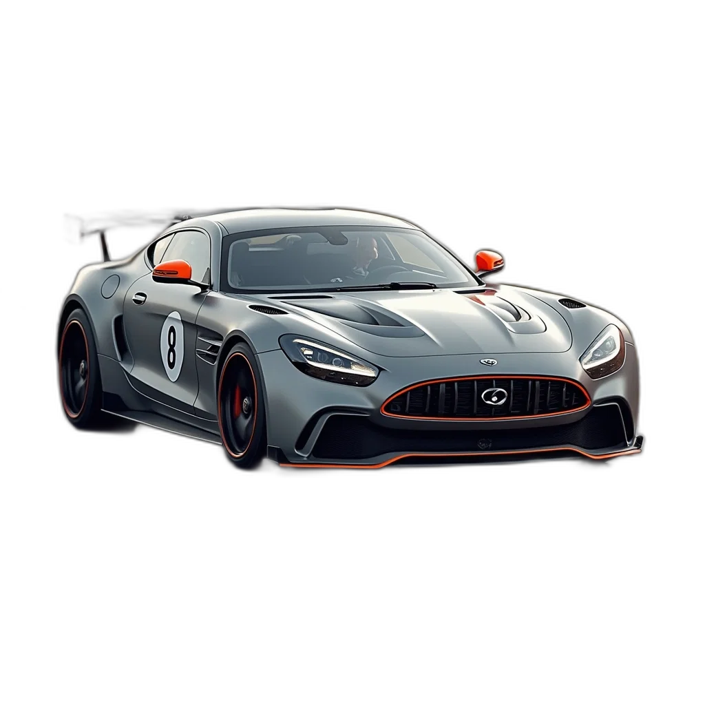 car, 3d render, photorealistic, concept art transparent PNG cut-out