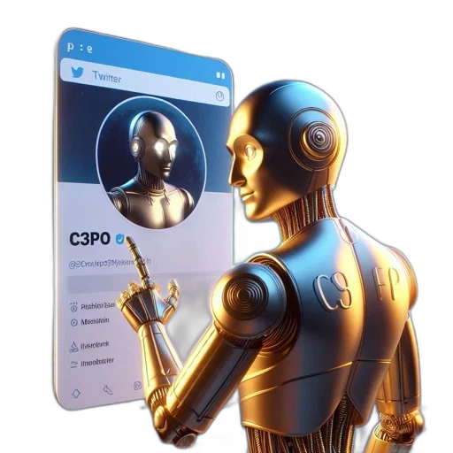 robot, concept art, 3d render, outer transparent PNG cut-out