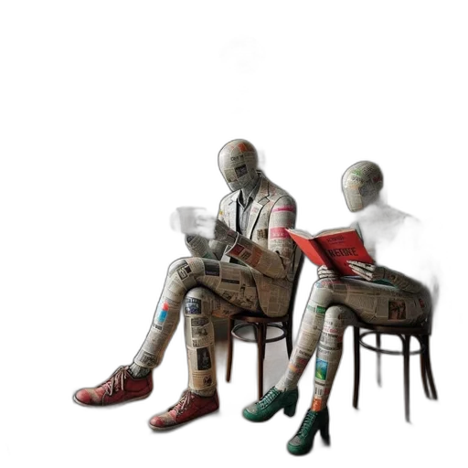 shoes, robot, furniture, concept art transparent PNG cut-out