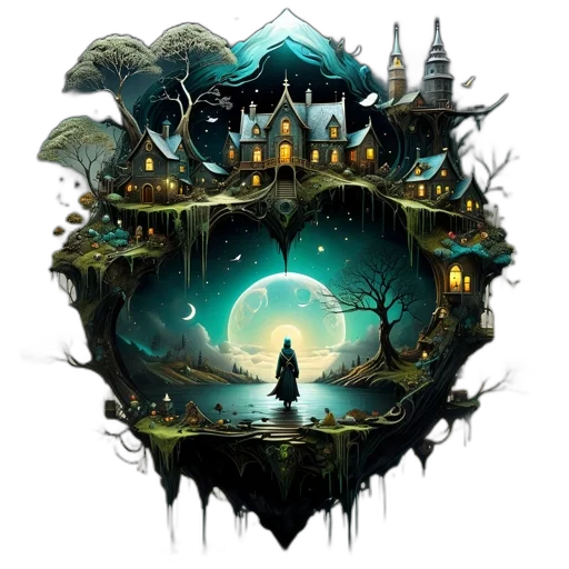 mask, concept art, fantasy art, pixel art transparent PNG cut-out