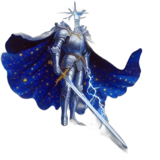 sword, staff, dragon, crown transparent PNG cut-out