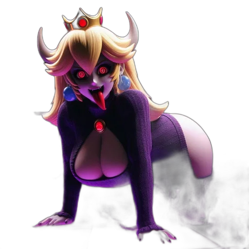 crown, staff, dragon, creature transparent PNG cut-out