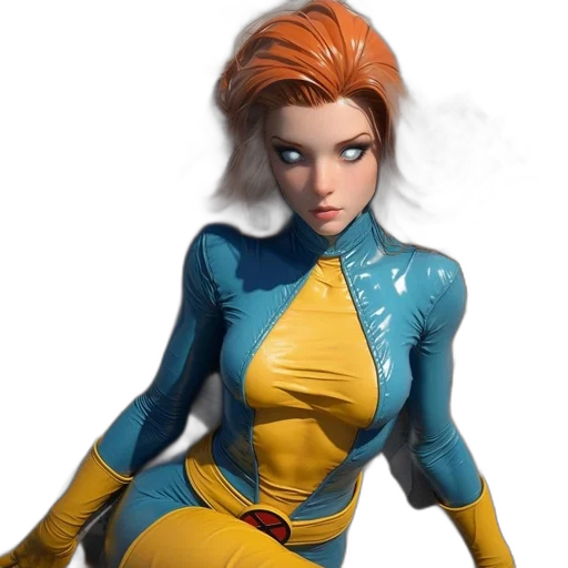 jacket, concept art, 3d render, comic book art transparent PNG cut-out