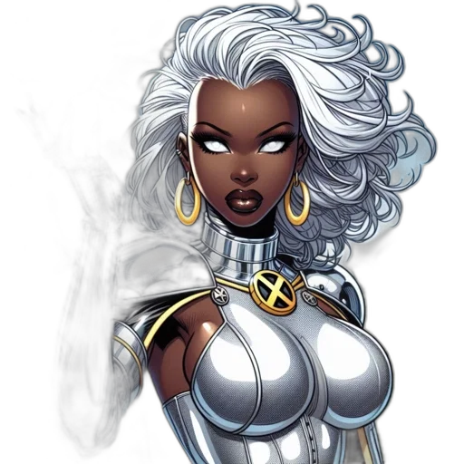 comic book art, concept art, fantasy art, cartoon transparent PNG cut-out