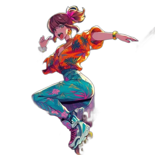 dress, weapon, staff, concept art transparent PNG cut-out