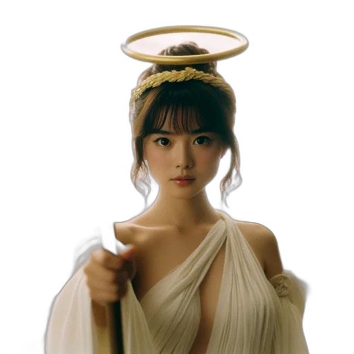 crown, jewelry, staff, dress transparent PNG cut-out