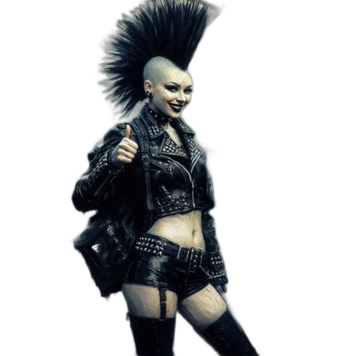 jacket, staff, creature, concept art transparent PNG cut-out