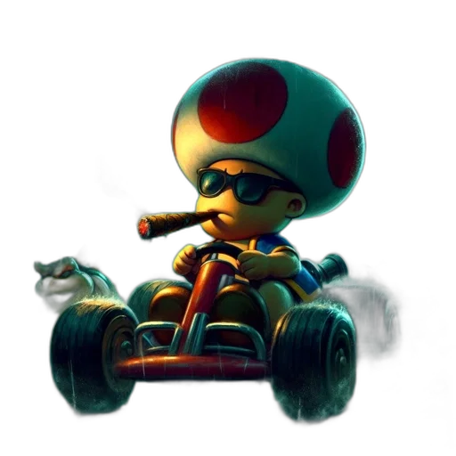 car, weapon, robot, staff transparent PNG cut-out