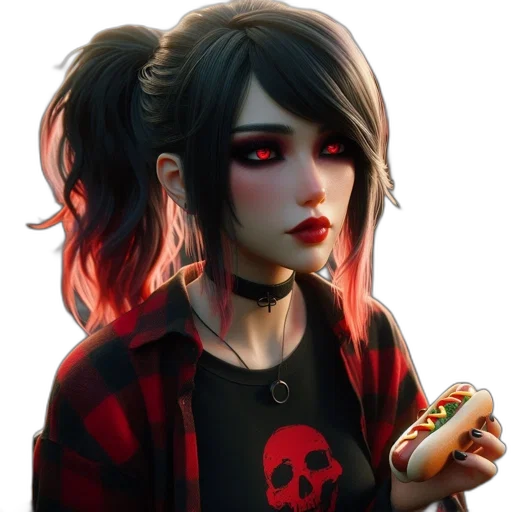 face, jacket, fantasy art, concept art transparent PNG cut-out
