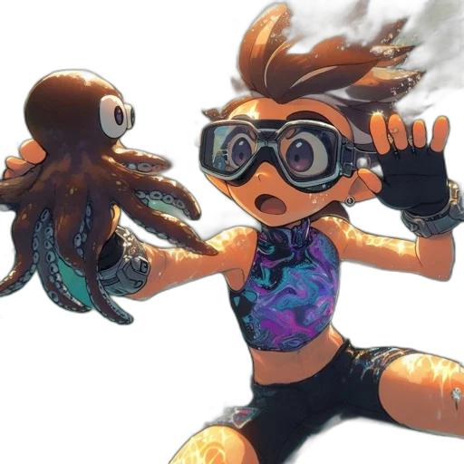 weapon, creature, animal, staff transparent PNG cut-out