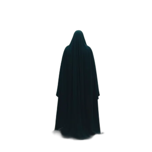 dress, jacket, staff, mask transparent PNG cut-out