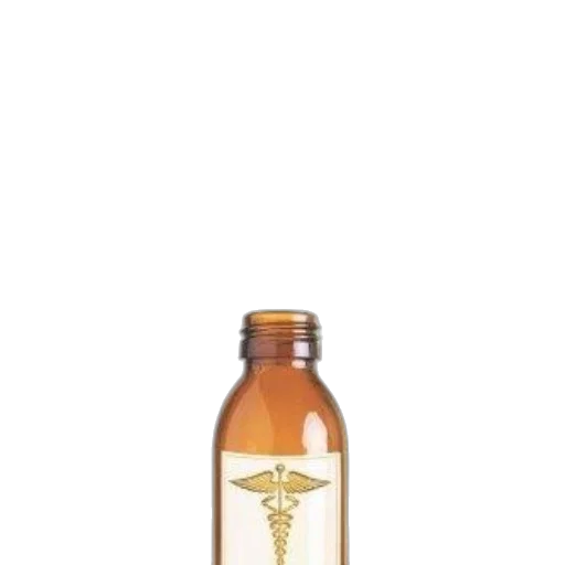 bottle, crown, golden, earth tones transparent PNG cut-out