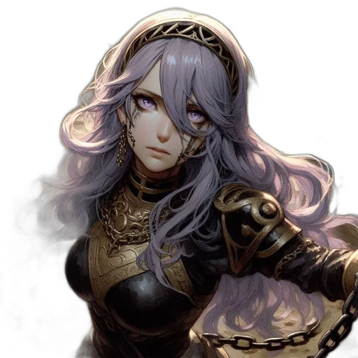 crown, jewelry, staff, face transparent PNG cut-out