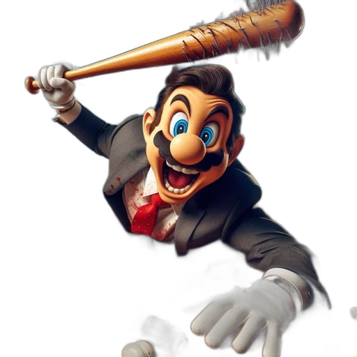 staff, weapon, creature, face transparent PNG cut-out