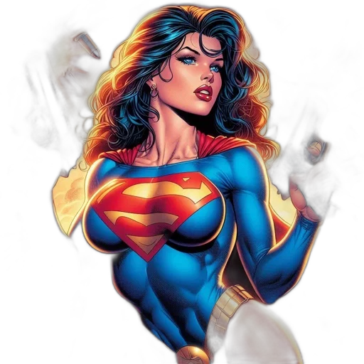comic book art, concept art, cartoon, fantasy art transparent PNG cut-out