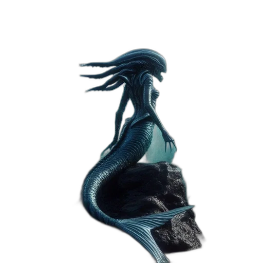 dragon, creature, hair, dress transparent PNG cut-out