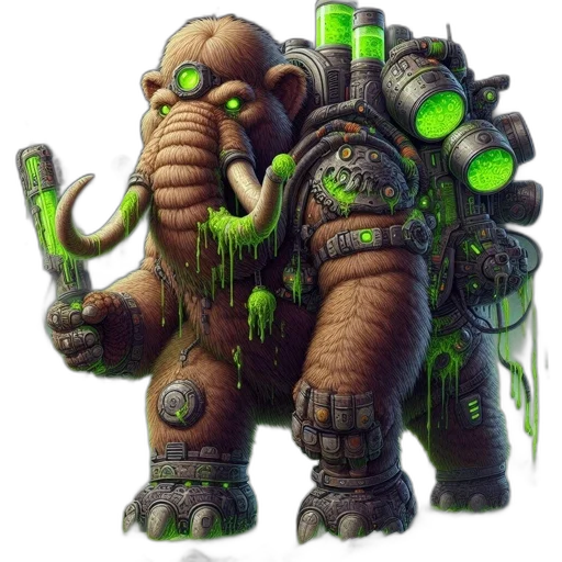 creature, staff, concept art, fantasy art transparent PNG cut-out