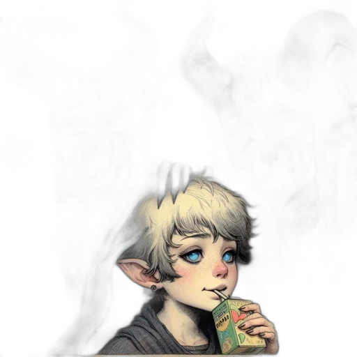 dragon, staff, face, creature transparent PNG cut-out
