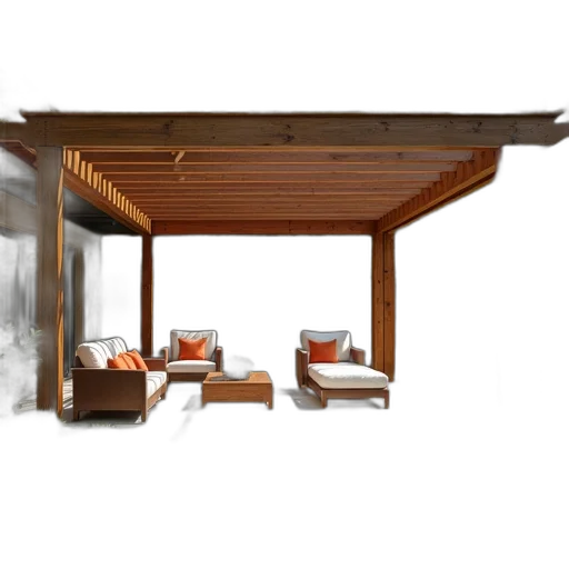 furniture, 3d render, photorealistic, concept art transparent PNG cut-out