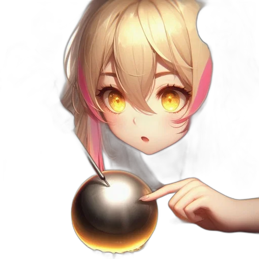 staff, weapon, crown, anime transparent PNG cut-out