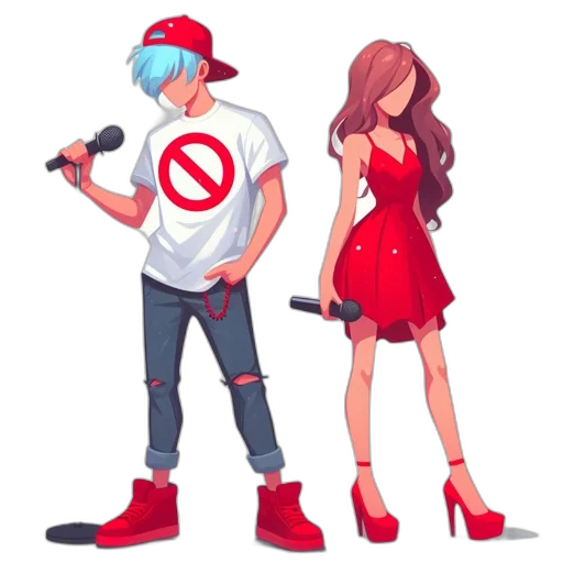 shoes, dress, concept art, pixel art transparent PNG cut-out