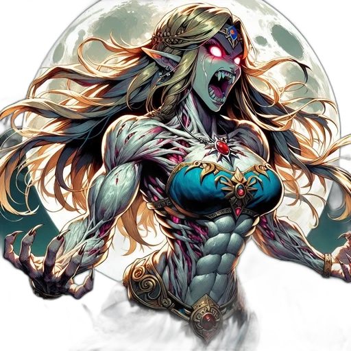 creature, fantasy art, comic book art, concept art transparent PNG cut-out