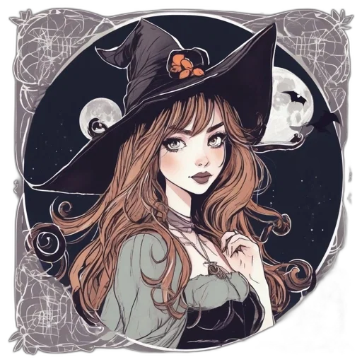 hat, staff, fantasy art, pixel art transparent PNG cut-out