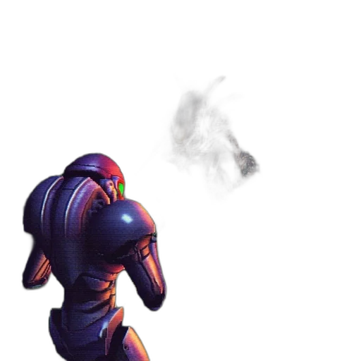 robot, dress, mask, weapon transparent PNG cut-out