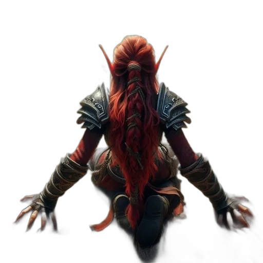 creature, dragon, mask, staff transparent PNG cut-out