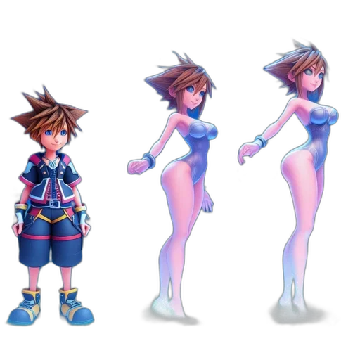 dress, concept art, 3d render, pixel art transparent PNG cut-out