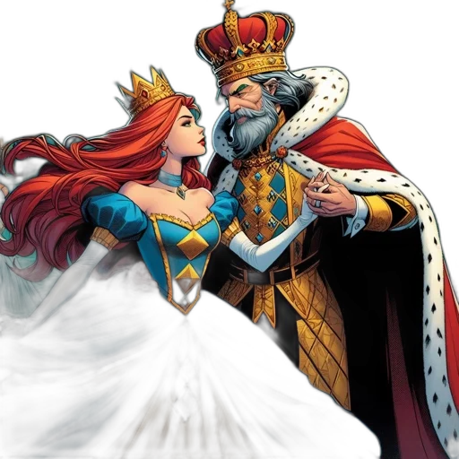 crown, comic book art, concept art, fantasy art transparent PNG cut-out