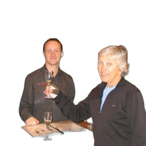 staff, bottle, jacket, food transparent PNG cut-out