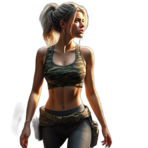 weapon, jacket, concept art, fantasy art transparent PNG cut-out