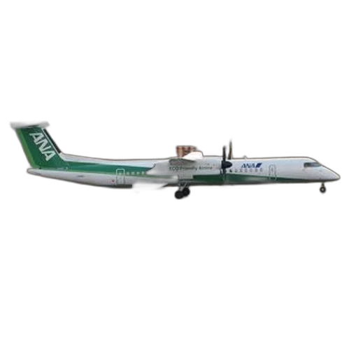green, white, ana, airplane transparent PNG cut-out