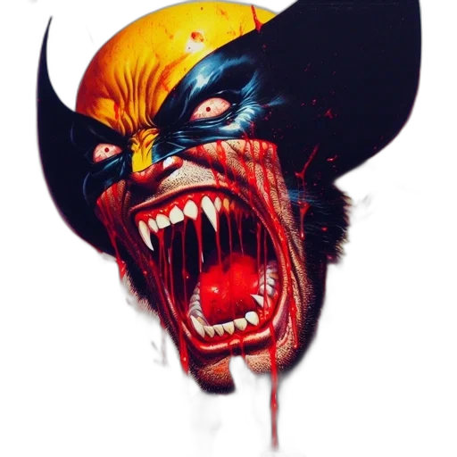 mask, face, comic book art, concept art transparent PNG cut-out