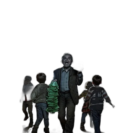 jacket, mask, concept art, 3d render transparent PNG cut-out