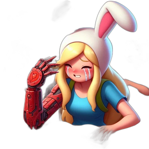 weapon, robot, mask, staff transparent PNG cut-out