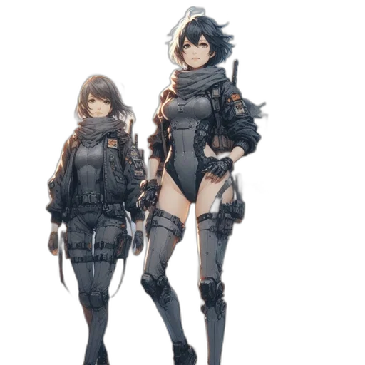 jacket, concept art, 3d render, cyberpunk transparent PNG cut-out