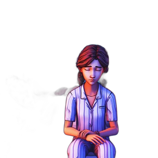 staff, dress, face, robot transparent PNG cut-out