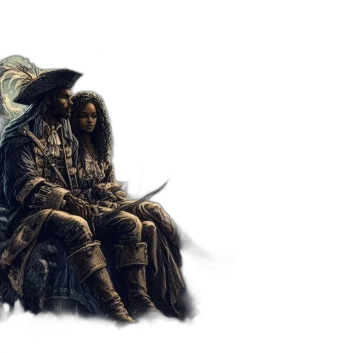 sword, mask, jacket, concept art transparent PNG cut-out
